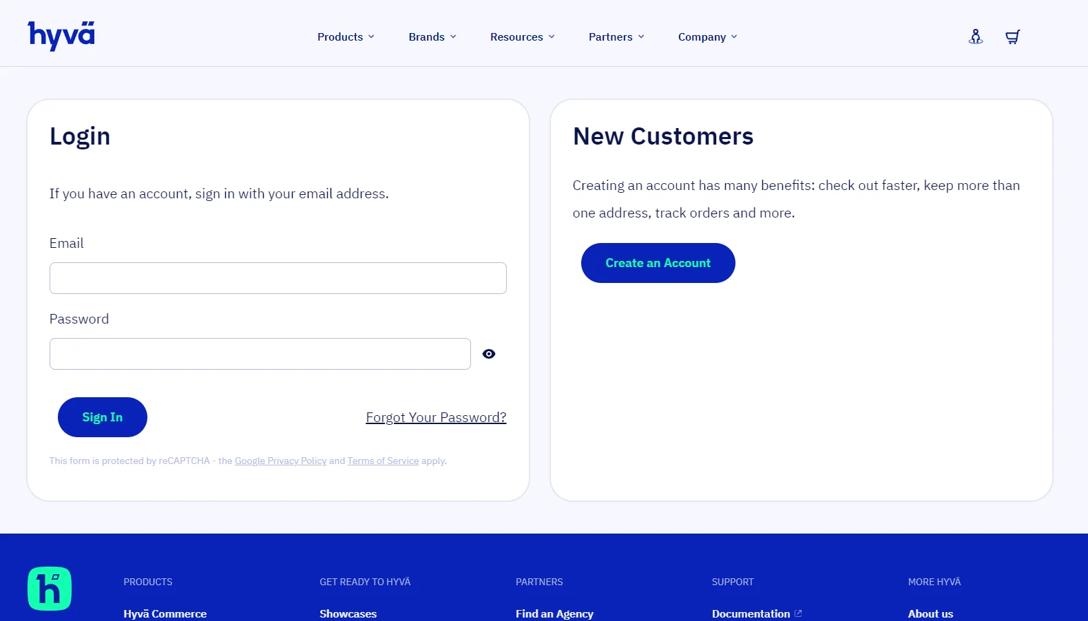 Hyvä signup